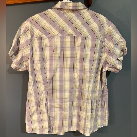 Columbia Plaid Short Sleeve Shirt 2X - Picture 2 of 4